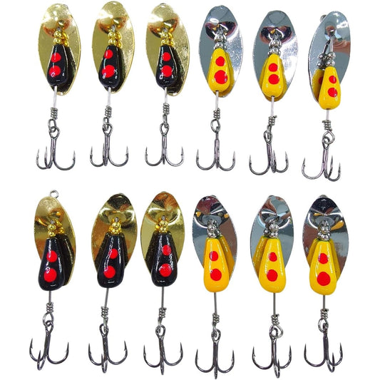 [momo lure] momo lure mountain stream trout lure momo spinner 3.5g 4.5g assorted set AR-S type