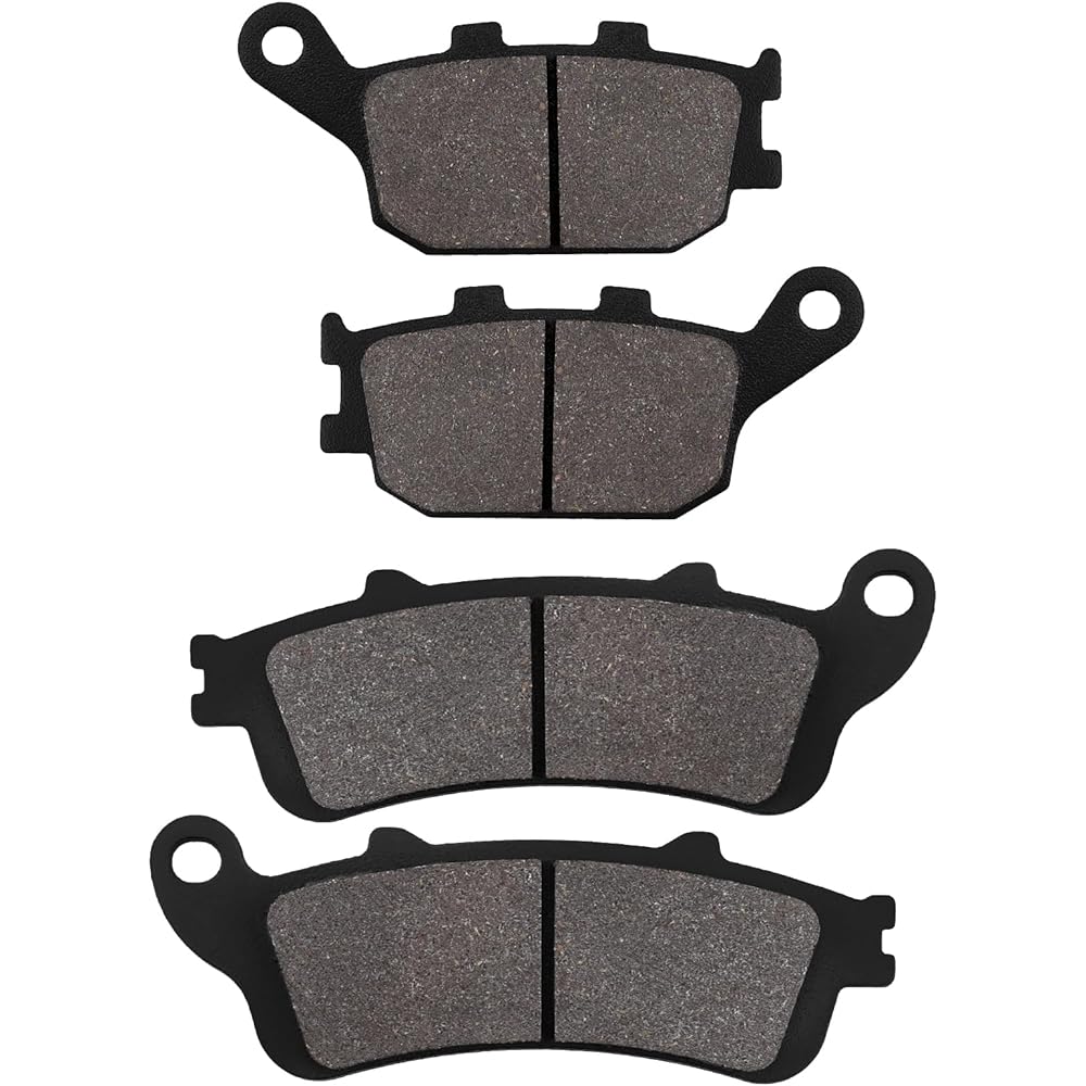 SOLLON Front & Rear Brake Pads for Kawasaki EN650 EN 650 Vulcan S 2015 2016 2017 2018 2019 2020