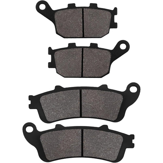 SOLLON Front & Rear Brake Pads for Kawasaki EN650 EN 650 Vulcan S 2015 2016 2017 2018 2019 2020