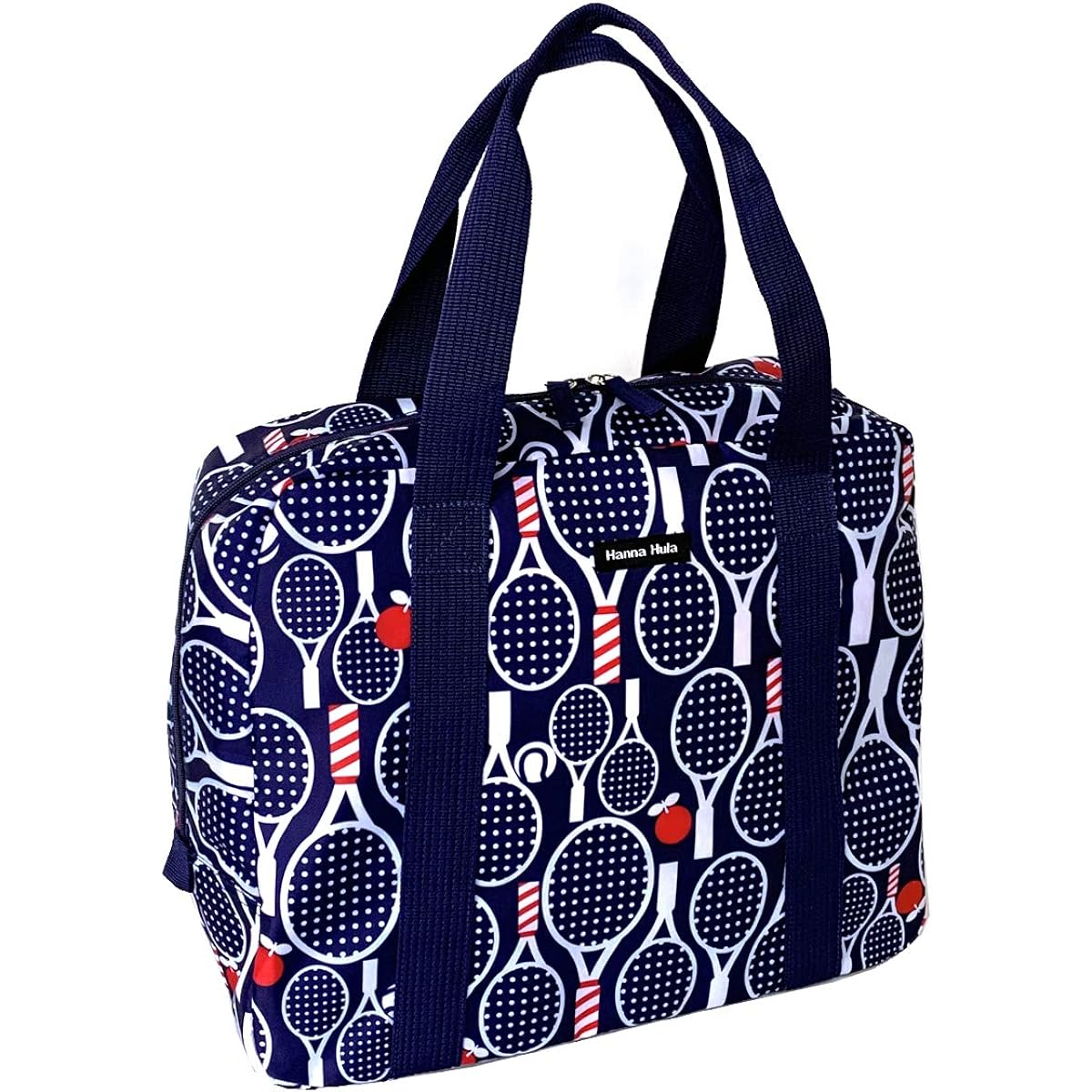 Hanna Hula Gym Tote Bag, Ultra Light, Large Capacity, 2 Racket Storage Pocket, Water Repellent