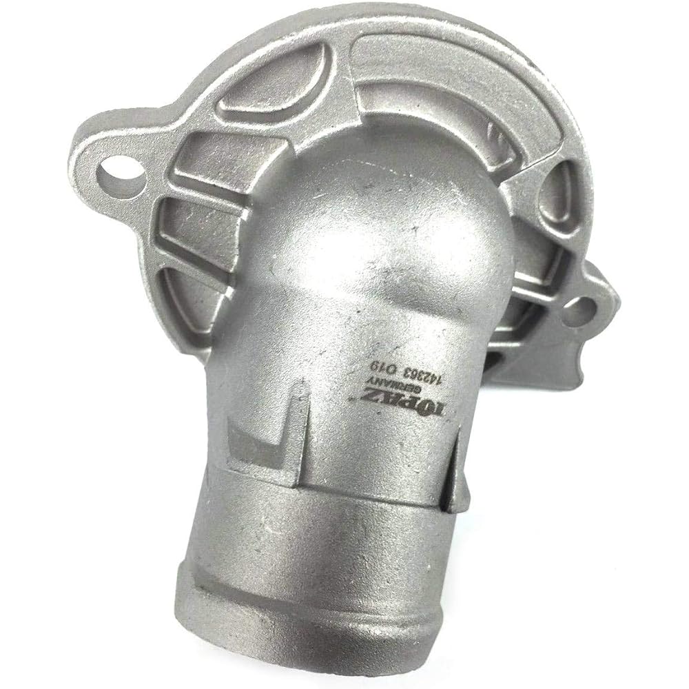 TOPAZ 1122030275 engine coolant thermostat with aluminum housing seal for Mercedes M112 M113
