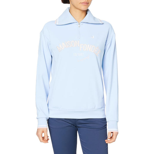[Le Coq Sportif] Cut and Sew Sweat Absorbent Stretch Golf QGWVJL51 Women's