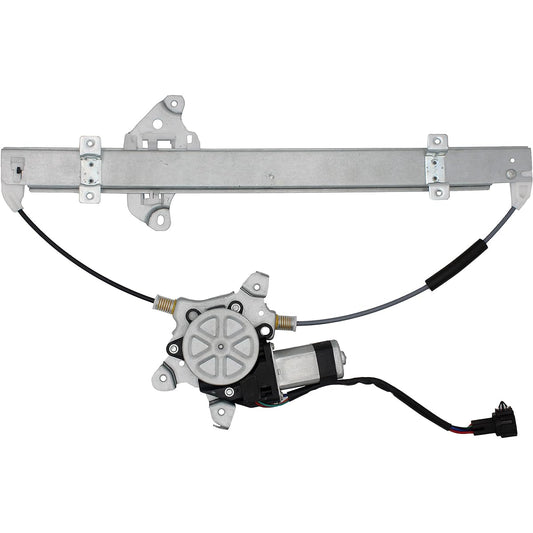 Doman 751 - 211 NISSAN VERSA Front Driver side power window regulator with motor