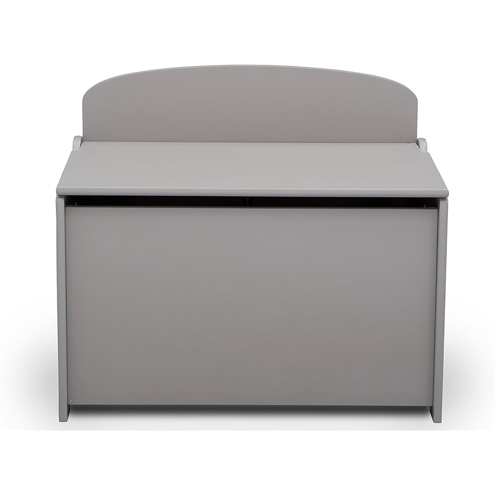 Delta Children MySize Deluxe Toy Box, Grey 141