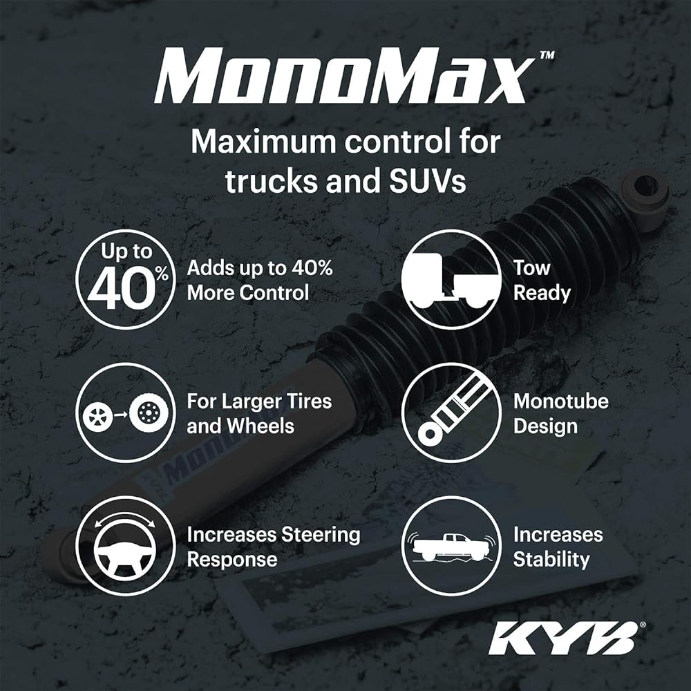 KYB 565058 Monomax Gas Shock Red