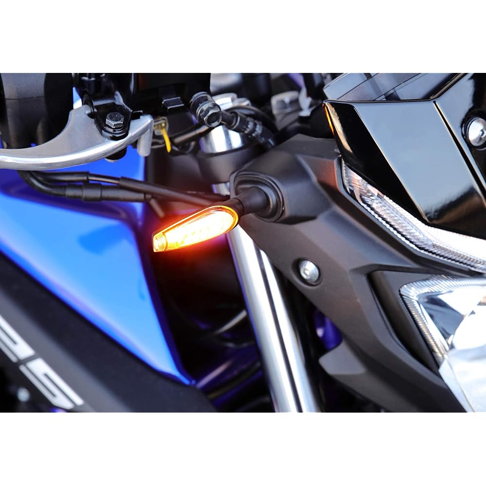 Kijima Motorcycle Bike Parts Turn Signal TR Sequential Turn Signal SET LED YZF-R25/MT-25 YAMAHA 219-5192