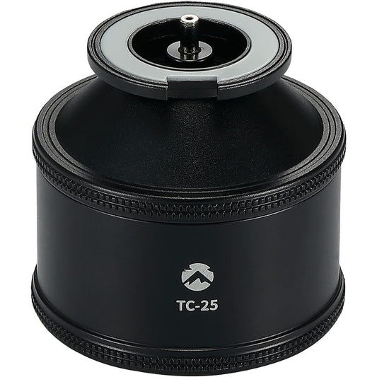 CAMPING MOON Camping Pocket Tank CB Type Gas Lantern Torch Burner Attachment Silver TC-25