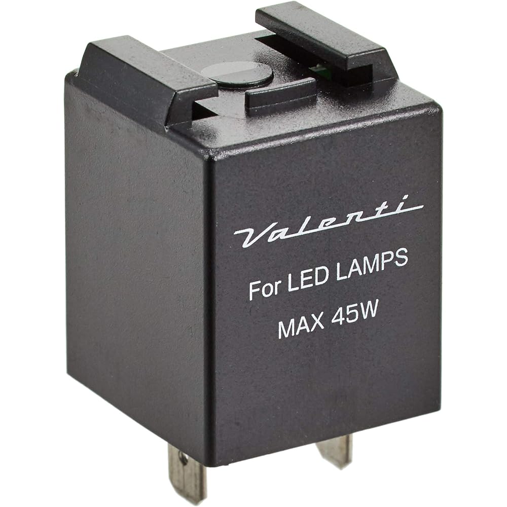 High flash control turn signal relay for cars equipped with 3-pin relays such as Nissan and Honda VALENTI DC12V Max 45W 1 piece VJ1001-FR2-1