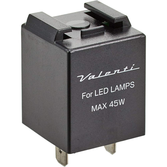High flash control turn signal relay for cars equipped with 3-pin relays such as Nissan and Honda VALENTI DC12V Max 45W 1 piece VJ1001-FR2-1