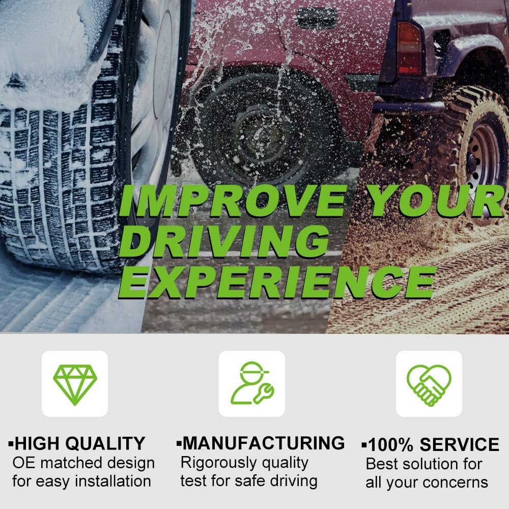 SCITOO Suspension Kit 2 Front Suspension Waver Link 2008-2014 Buick Ankrave 2009-2014 Chevrolet Lovers 2007-2014 GMC Acadia 2007-2010 Saturn look K750155