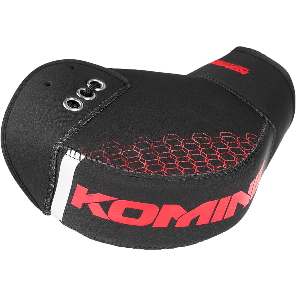 KOMINE Motorcycle Neoprene Handle Warmer Plus Black/Silver Free AK-348 1300 Windproof