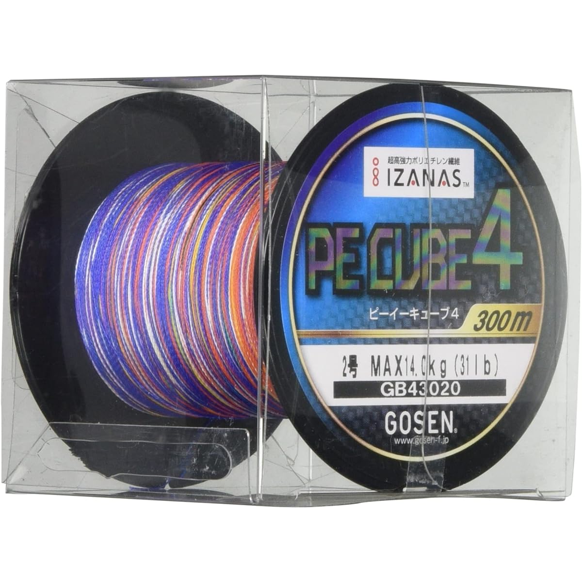 GOSEN Line PE CUBE 300m 2.0 GB43020