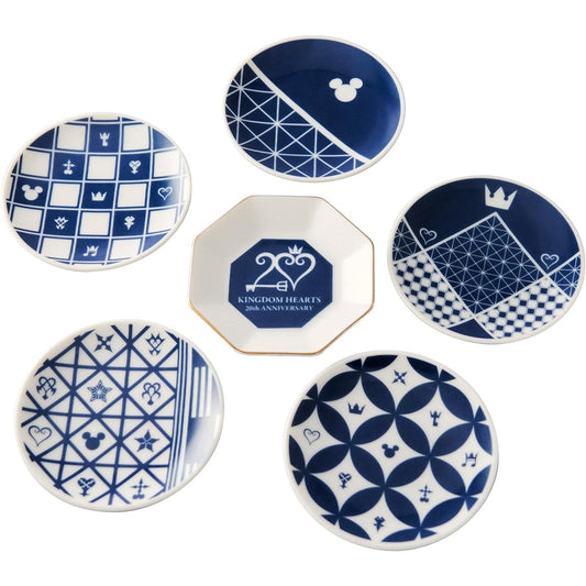 Square Enix Kingdom Hearts 20th Anniversary Plate Set Porcelain