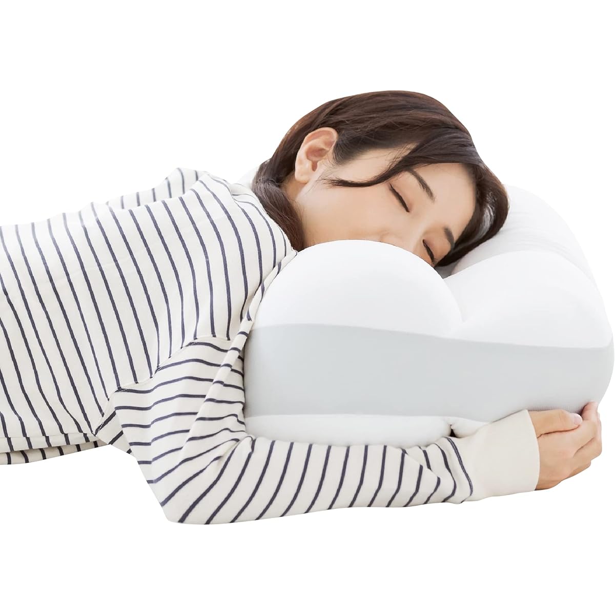 MORIPiLO Luxury Pillow that Makes You More Wet, Wrapped (Wide), White, 62x40x18.5cm, Premium Fluffy Feel, Suitable for Landscape Viewing, Long-established Domestic Store 4620855