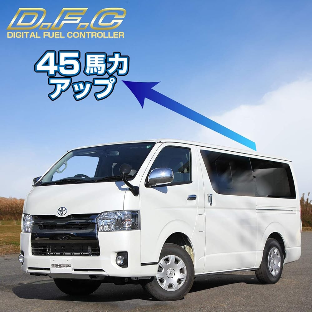 DFC004 Hachi Hachi House DFC Hiace Regius Type 4 1KD 3.0L Diesel Fuel Controller Subcomputer Indoor 4 Mode Switching Power Fuel Economy Up Tuning