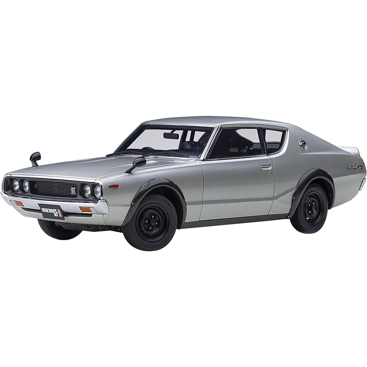 AUTOart 1/18 Nissan Skyline 2000 GT-R (KPGC110) Silver Finished Product 77471