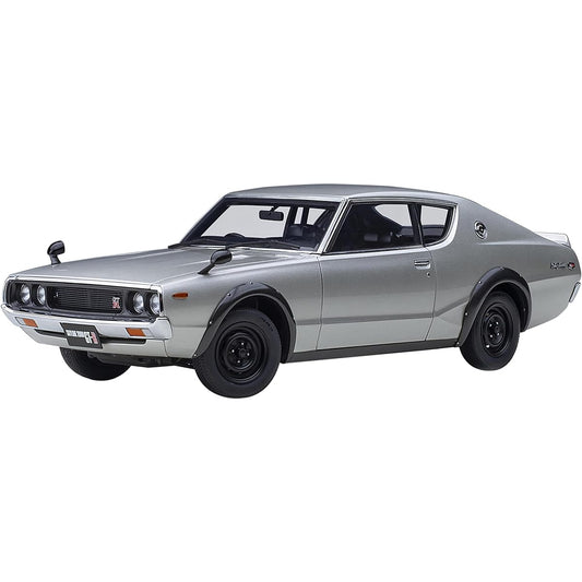 AUTOart 1/18 Nissan Skyline 2000 GT-R (KPGC110) Silver Finished Product 77471