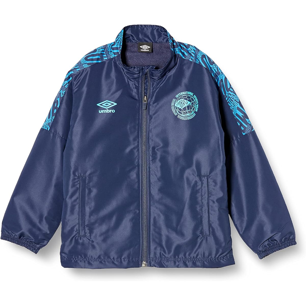 [Umbro] Windbreaker, Soccer Piste, Brushed Lining, Heat Retention, Windproof, Water Repellent, Children, Juniors, Kids, Unisex