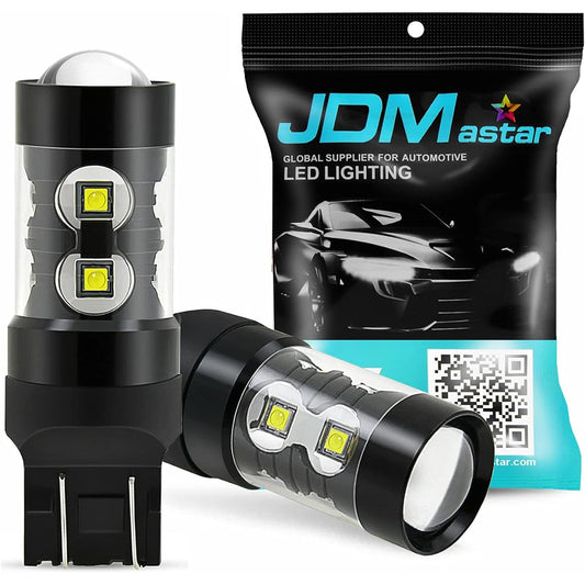 JDM ASTAR High Brightness Up to 50W High Power 7444 7441 7440 Backup Retabers Light LED bulb Xenon White