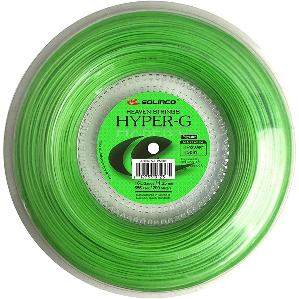 SOLINCO HYPER-G 125-200m Reel KM-KSC786R Green 125