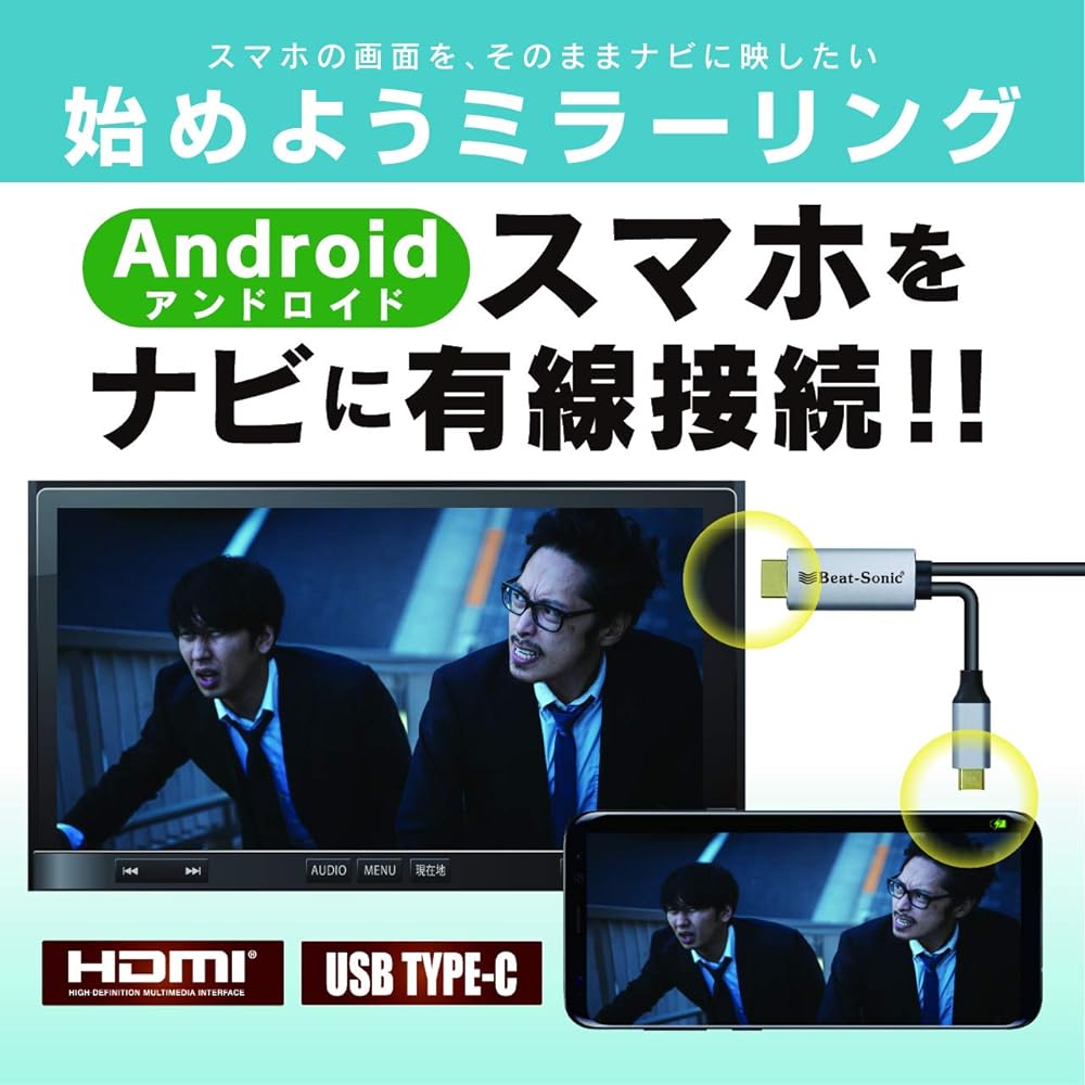 Beat Sonic Mirroring Adapter for Android Smartphones MA01A