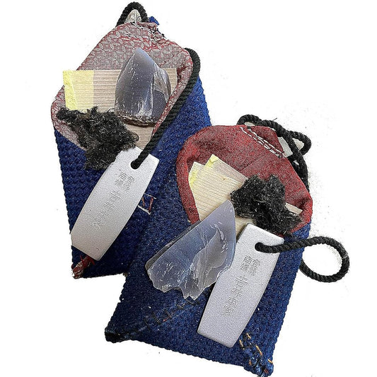 Yoshii Honke Crotch Travel Kit Flint Sickle Flint Metal Flint Hokuchi Fire Starter Noju no Takumi Y00002