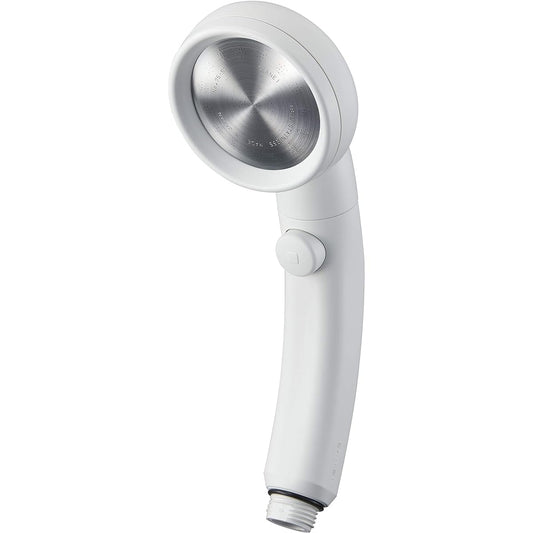 SANEI Shower Head Rainy Move Hand Stop Water Saving Rate 50% Angle Adjustment Ultra Fine Water Stream Increased Momentum White PS383-82XA-WA2