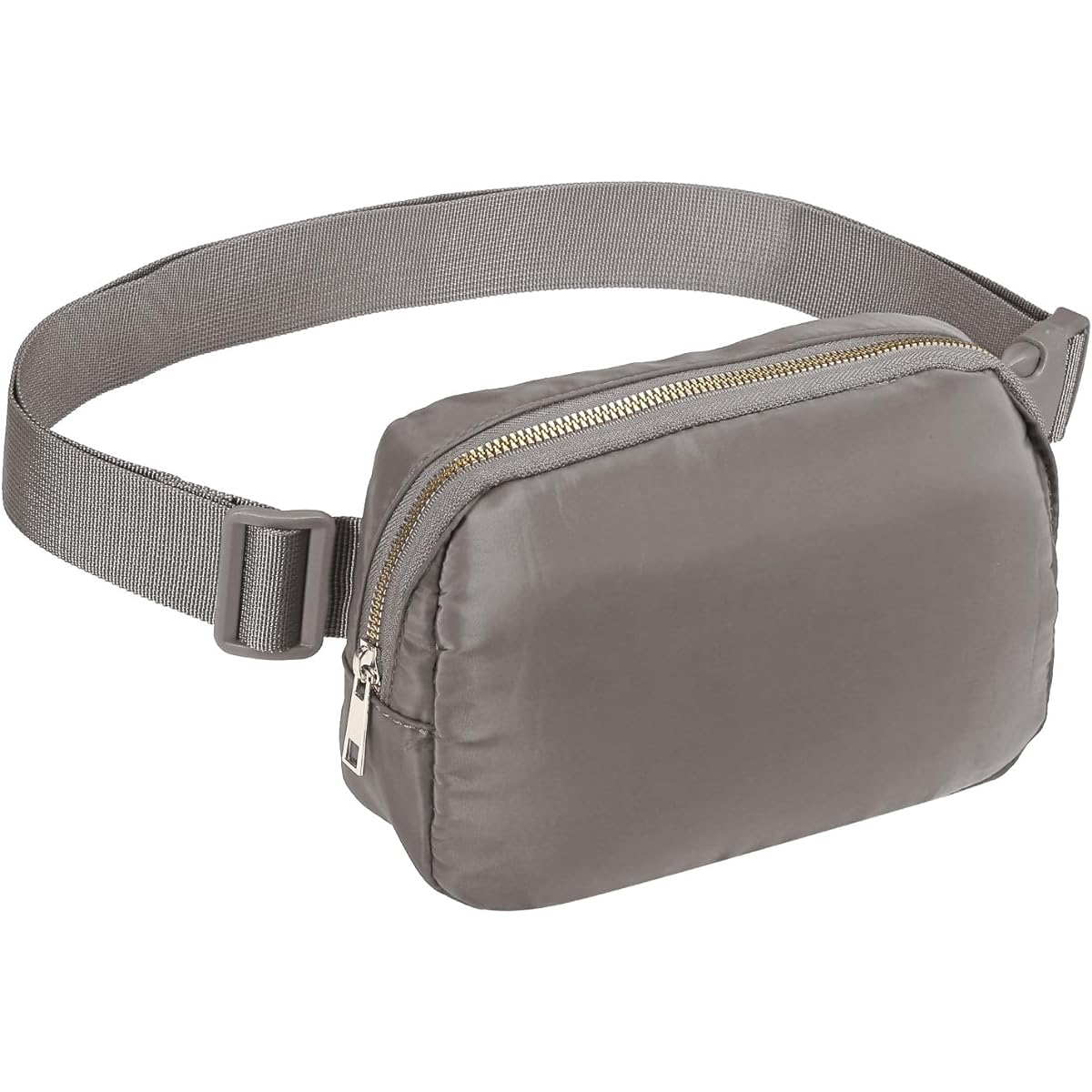 PATIKIL Fanny Pack Waterproof Belt Bag Men & Women Adjustable Crossbody Bag Waist Bag for Running Travel Workout Dark Gray