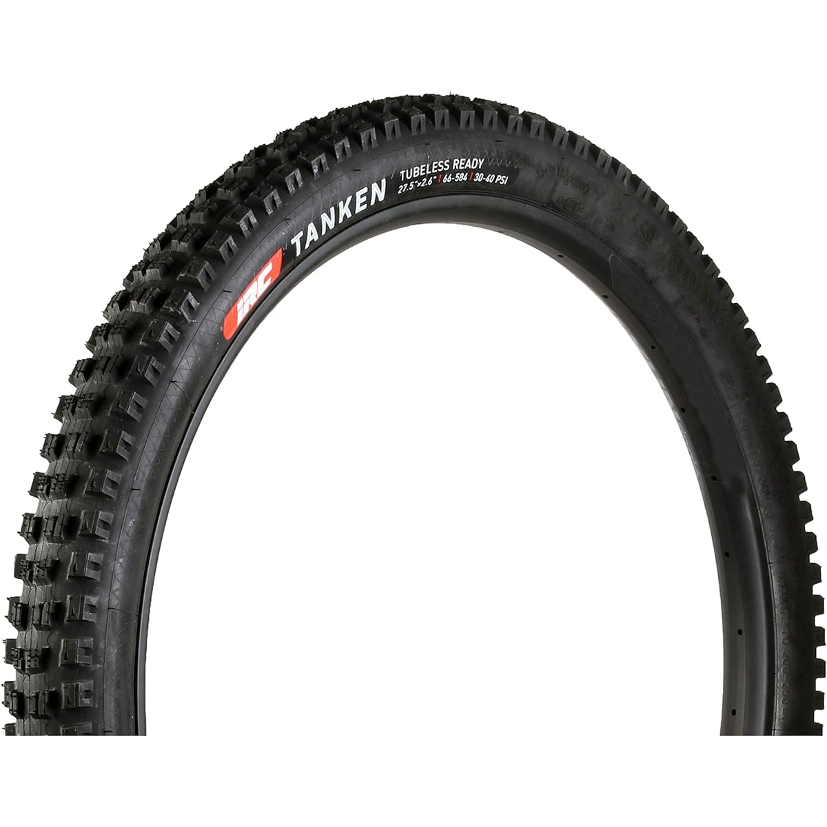 IRC TIRE Bicycle Tire TANKEN TUBELESS READY 650 × 66B (27.5 × 2.6)