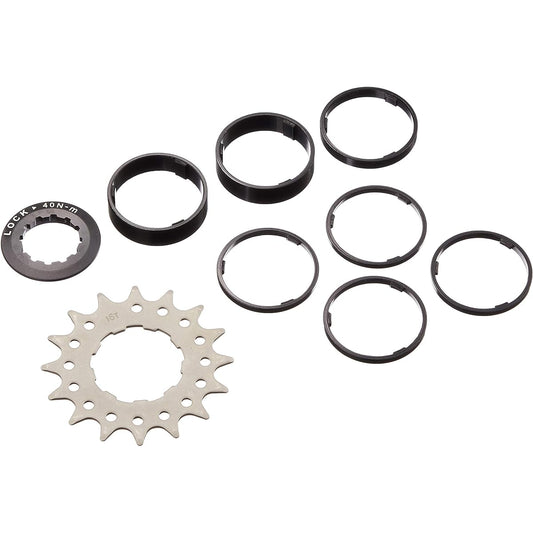 Bazooka Single Gear Set Black Black SSPBLK