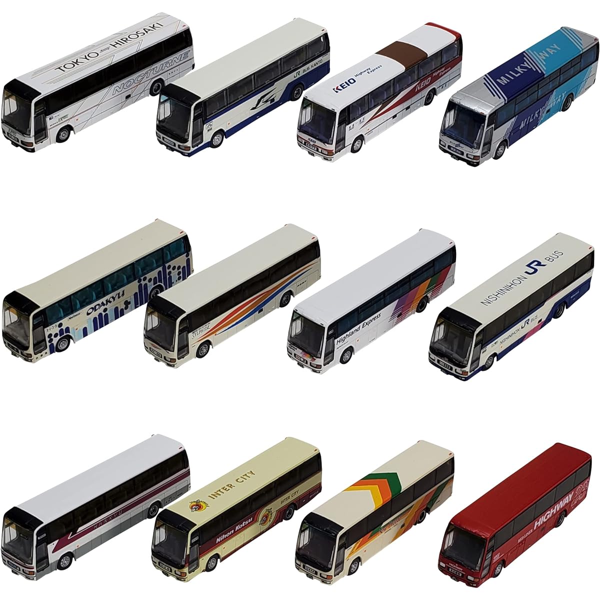 The Bath Collection Bus Collection Vol. 30 12 Pieces BOX Diorama Supplies 321514
