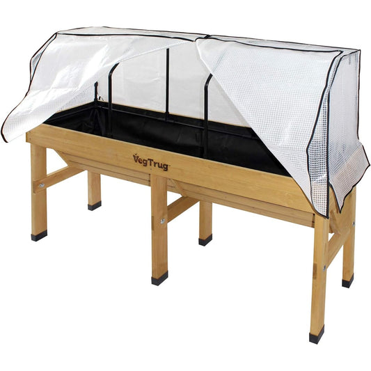 Takasho Planter Vegetable Rug Greenhouse Set WH Frame L Cover Vinyl House Gardening [VGT-A04L]