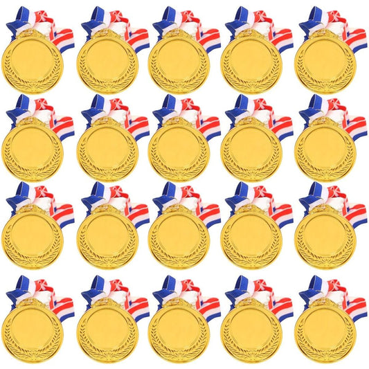 EINEY Gold Medal Winner Medal School Sports Day Competition Kindergarten Elementary School Sports Tournament Event Medal Set of 20