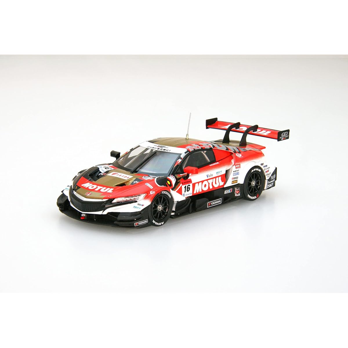 EBBRO 1/43 MOTUL MUGEN NSX-GT SUPER GT GT500 2018 No.16 Completed Product