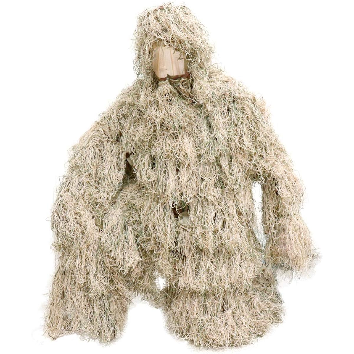 SHENKEL stealth ghillie suit green camouflage multicam allied ghillie suits sniper/hunter ghillie-001mca