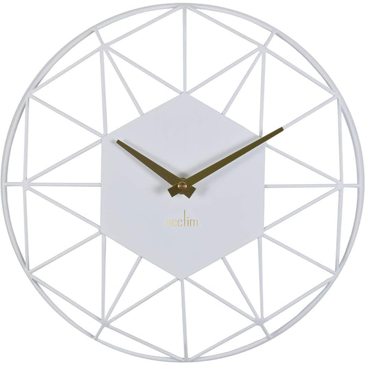 acctim ALVA Wall Clock White Cliffs AC29572