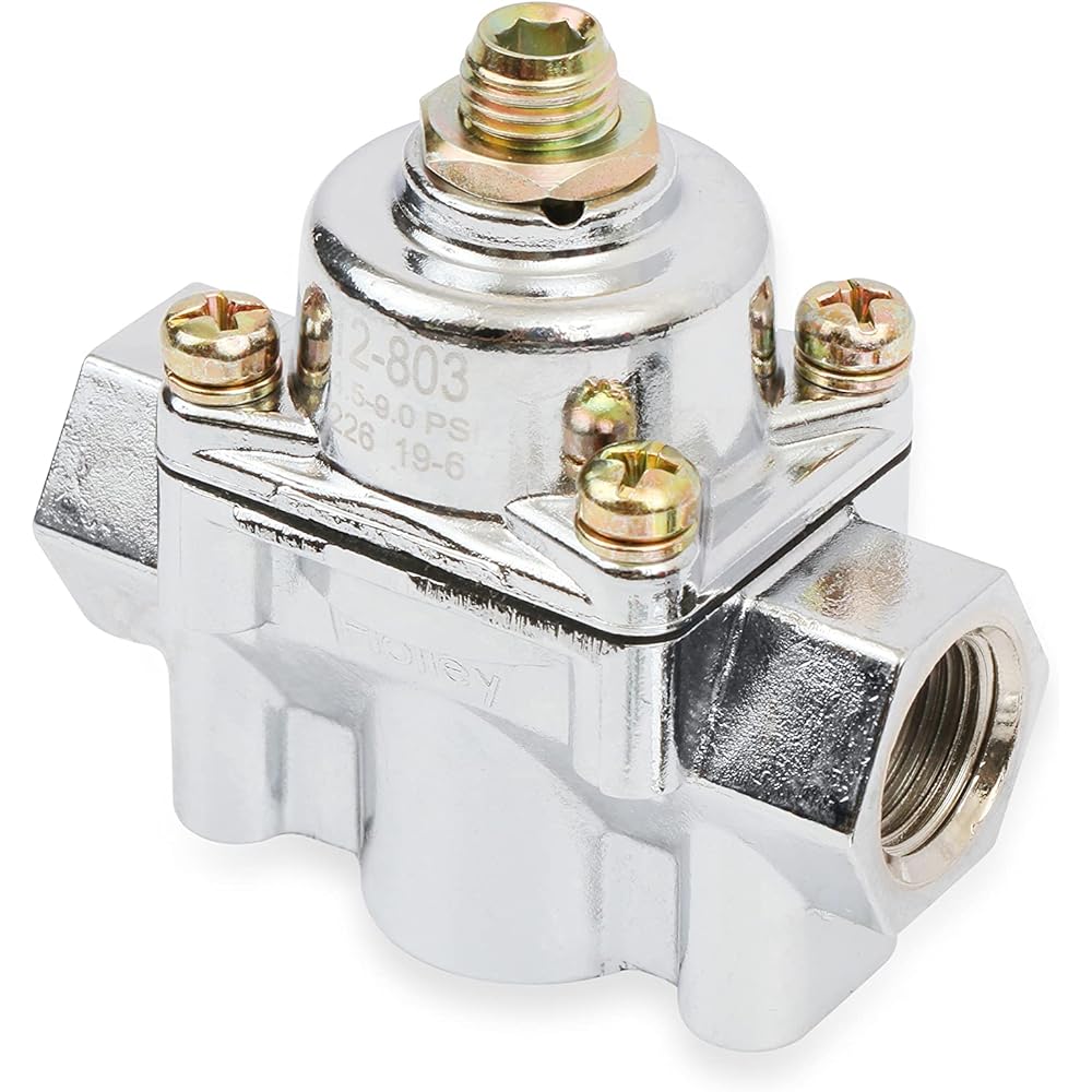 Holley 12-803 REG, fuel pressure 4.5-9 PSI, glossy
