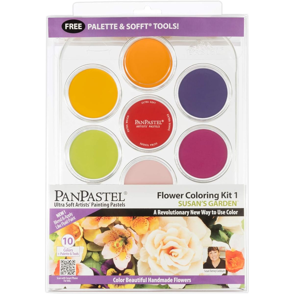 PanPastel 30115 Susan's Flower Color Kit (1) 10 color set 318452