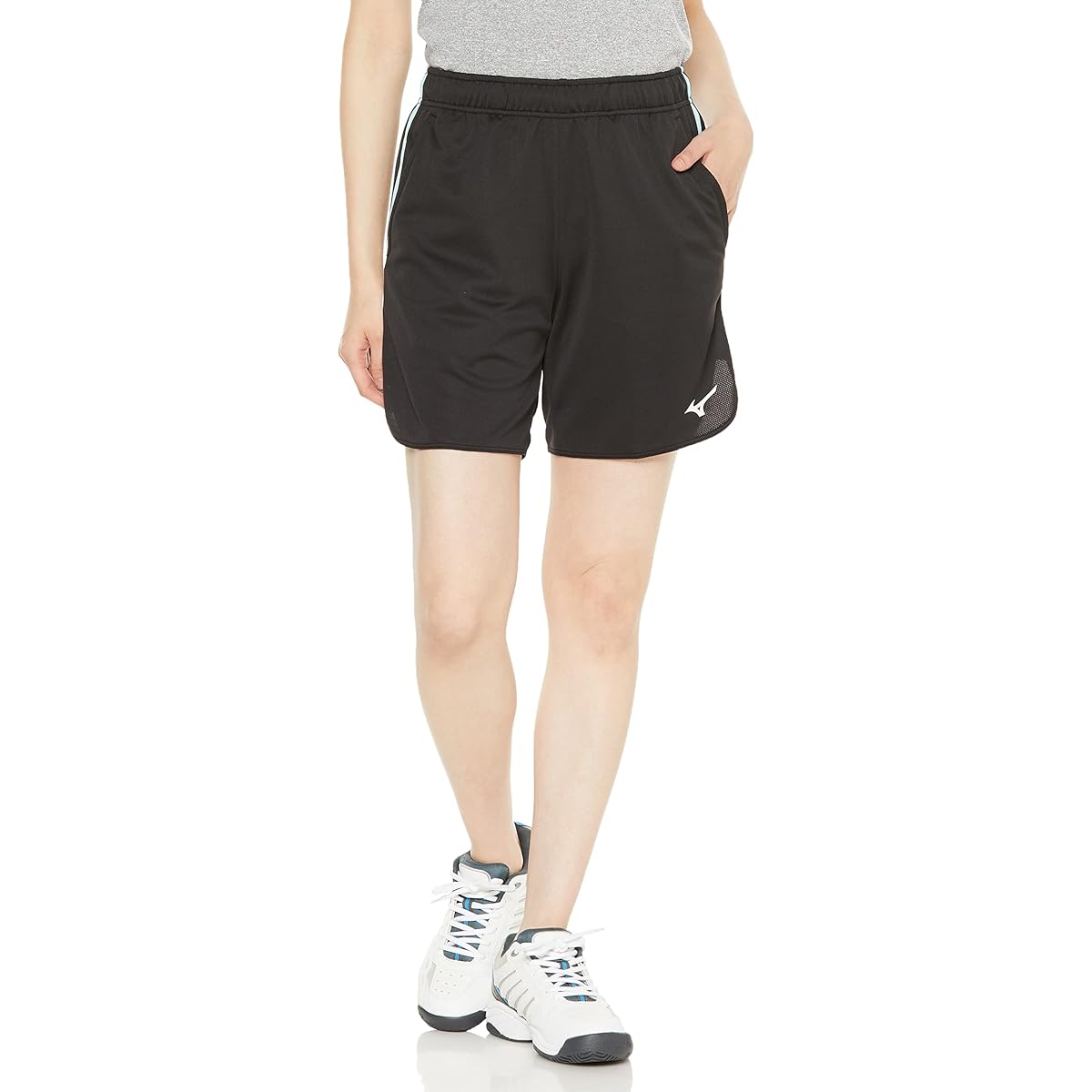 [Mizuno] Badminton Wear Game Pants Sweat Absorbent Quick Drying 72MBA201 Women's
