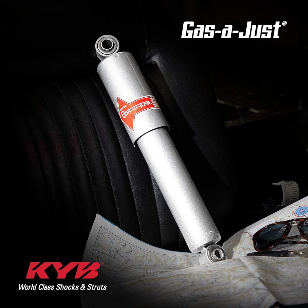 KYB KG5450 GAS-A-JUST Gas Shock Silver White