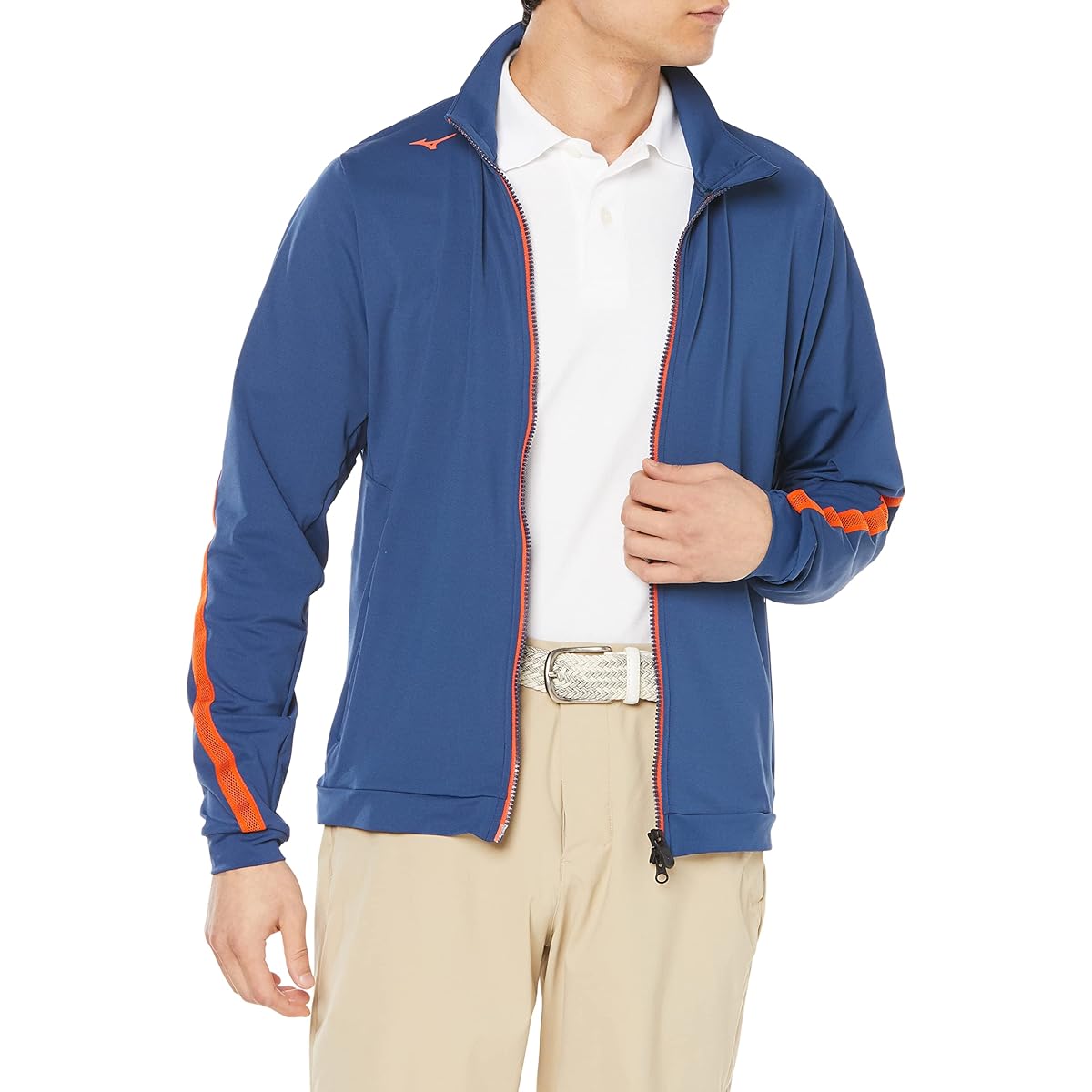 [Mizuno] Golf Wear Solar Cut Stretch Blouson [Surprisingly Cool] UV Protection Stretch Outerwear E2MCA001 Men's