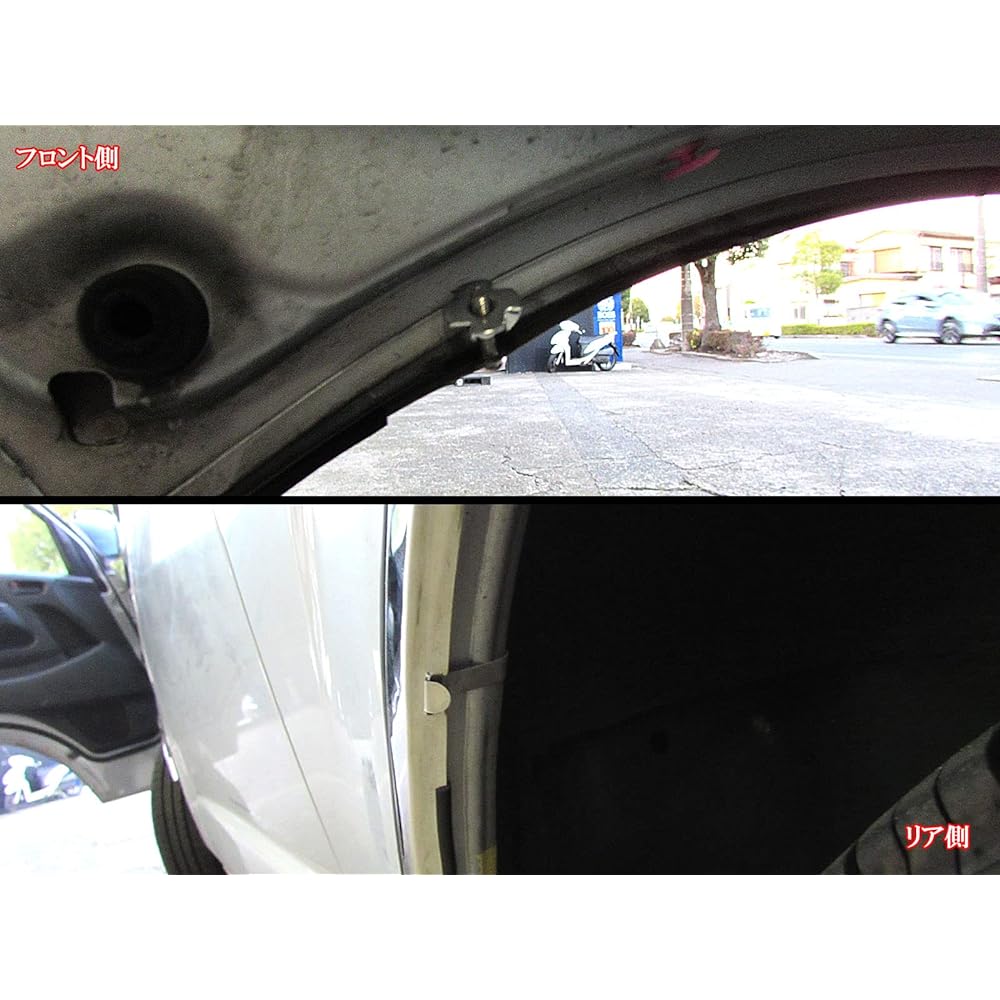 BRIGHTZ Hiace 200 Super Mirror Stainless Plated Fender Trim 6PC [FEN-TRIM-013] Type I Type II Type III Type IV Type V Type VI Type VII Type 1 Type 2 Type 3 Type 4 Type 5 Type 6 Type 7 Type