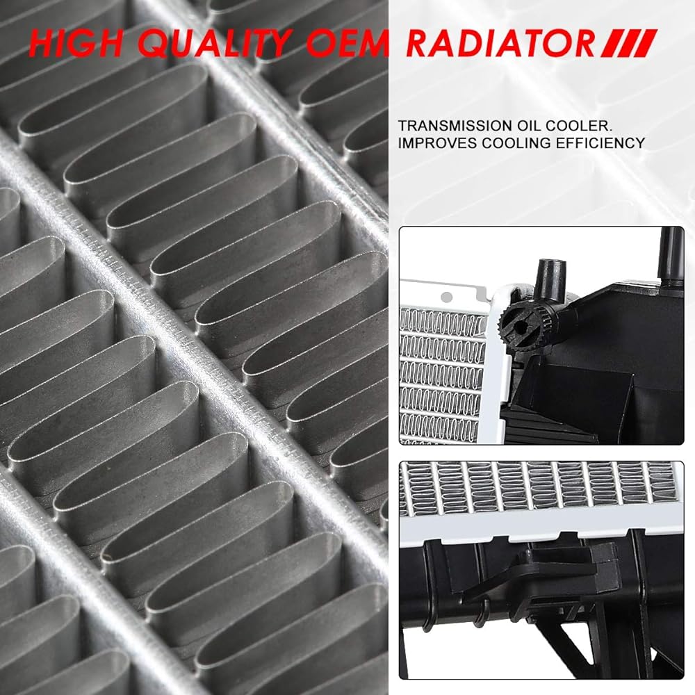DPI 13219 Factory style 1 row cooling radiator FORD FOCUS 2.0L 12-18 compatible aluminum core