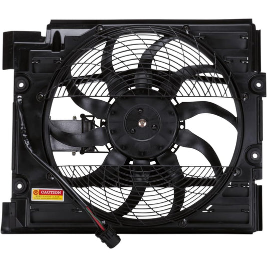 TYC 611240 BMW 5 Series Replacement Condenser Cooling Fan Sembris