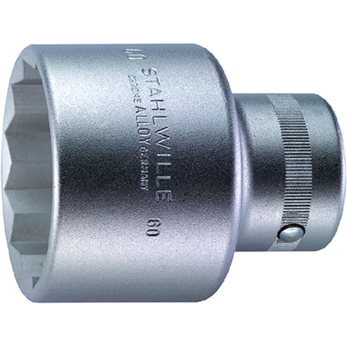 Stabile Socket 12 Square 60-36 Drive Angle: 25.4 x Total Length: 67mm