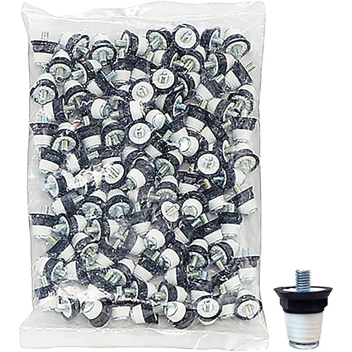 LINDSPORTS Nylon Points with Metal Tips 1 Bag of 100 Spike Points