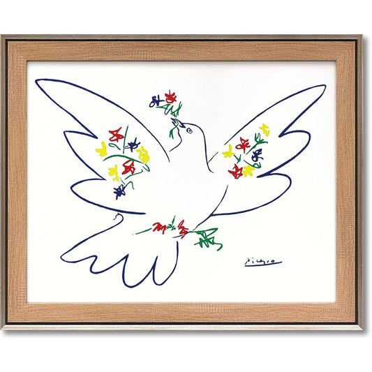 U-Power Modern Contemporary Multi Weight: Approx. 3kg "Flowers and Pigeons" PP-15001