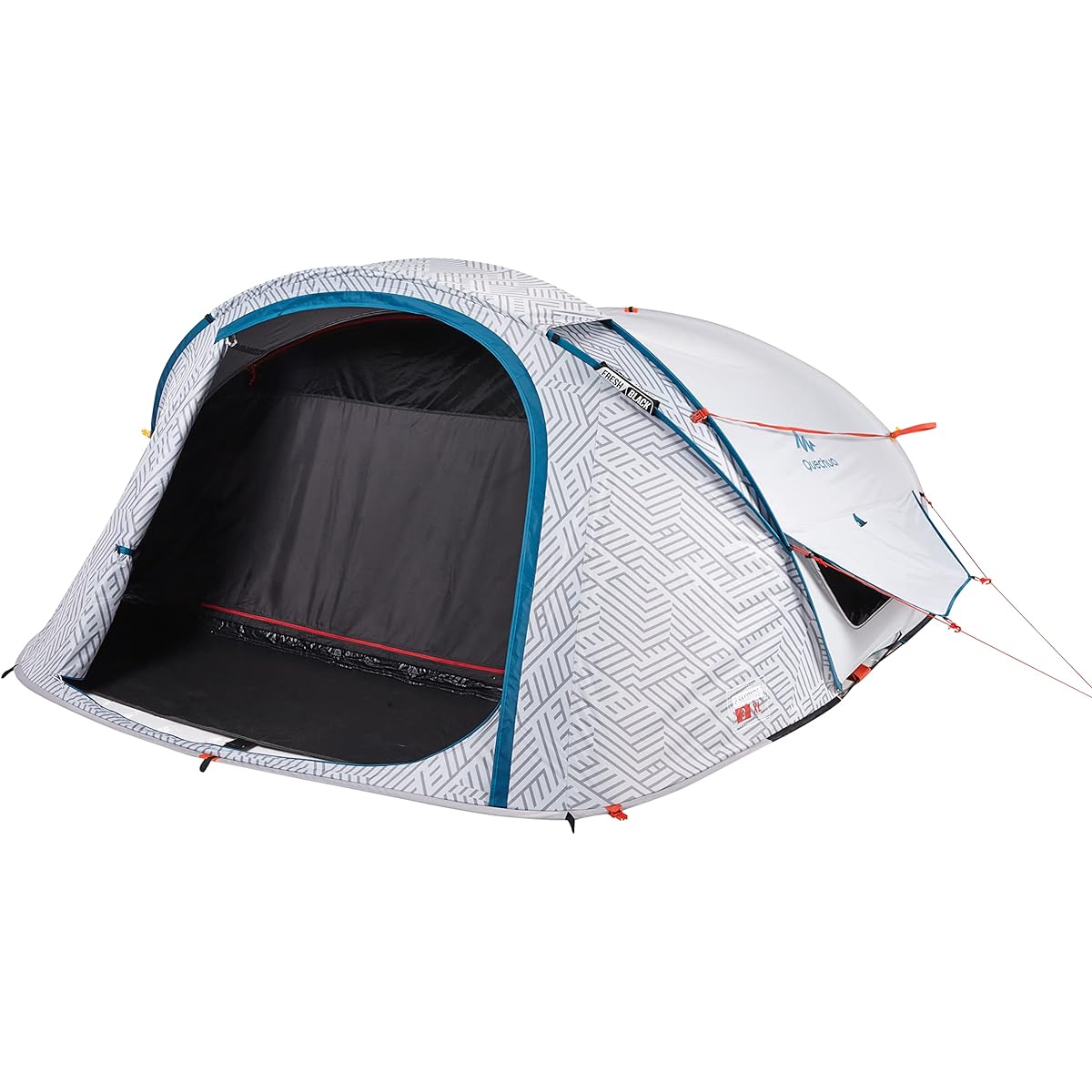 QUECHUA Camping Pop-up Tent 2 SECONDS XL FRESH&BLACK - For 3 people