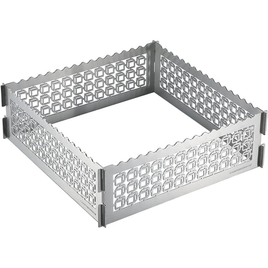 Camping Moon Bonfire Plate ML Stainless Steel Fire Plate Circle Plate TKB-360-CU