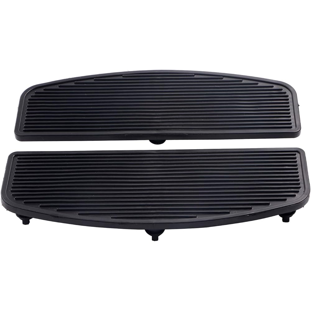 Rubber Front Rider Insert Floorboard Foot Peg Footboard for Harley Touring Softail